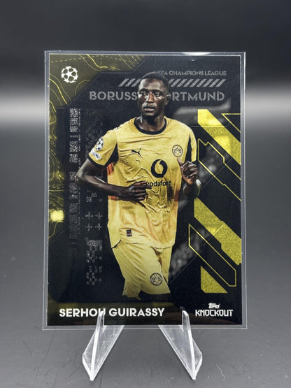 2025-26 Topps Knockout UEFA Club Competitions Serhou Guirassy