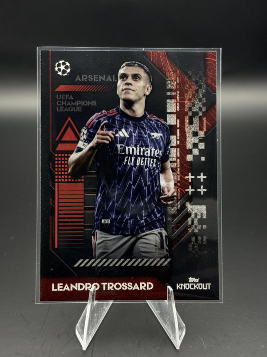 2025-26 Topps Knockout UEFA Club Competitions Leandro Trossard
