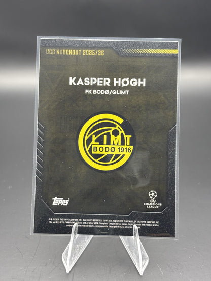 2025-26 Topps Knockout UEFA Club Competitions Kasper Høgh