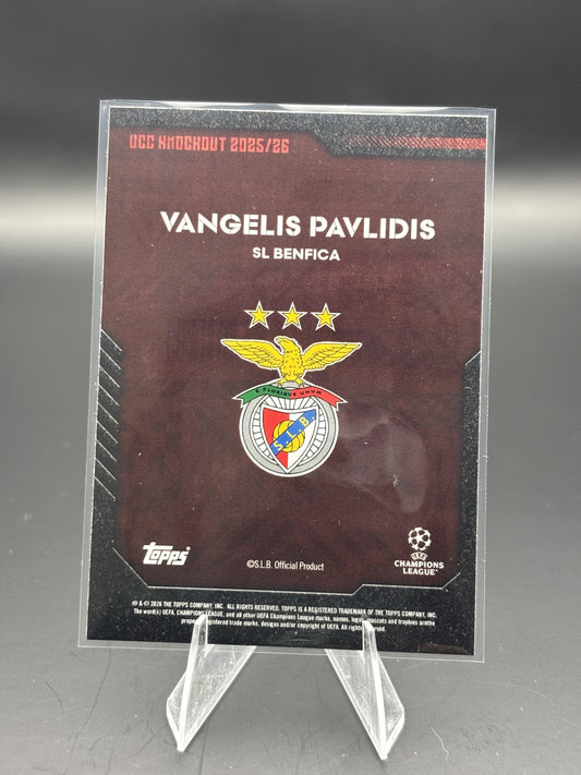 2025-26 Topps Knockout UEFA Club Competitions Vangelis Pavlidis