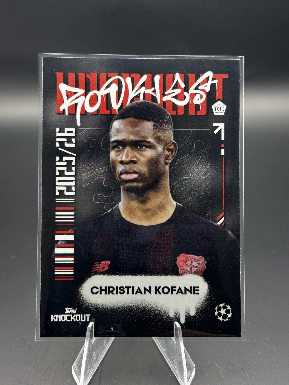 2025-26 Topps Knockout UEFA Club Competitions #NNO Christian Kofane