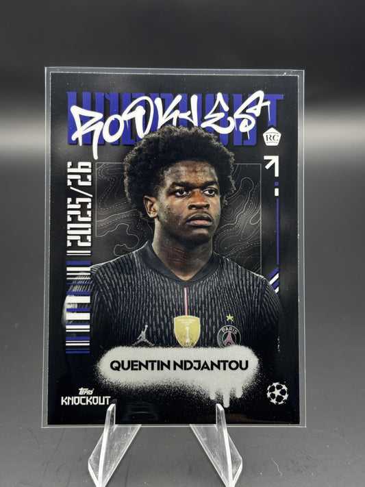 2025-26 Topps Knockout UEFA Club Competitions #NNO Quentin Ndjantou
