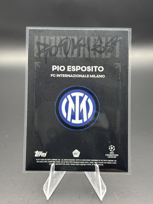 2025-26 Topps Knockout UEFA Club Competitions #NNO Pio Esposito