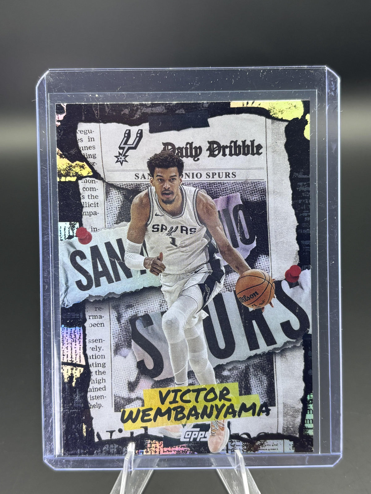 2025-26 Topps #DD-11 Victor Wembanyama The Daily Dribble