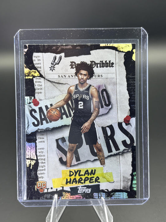 2025-26 Topps #DD-32 Dylan Harper The Daily Dribble