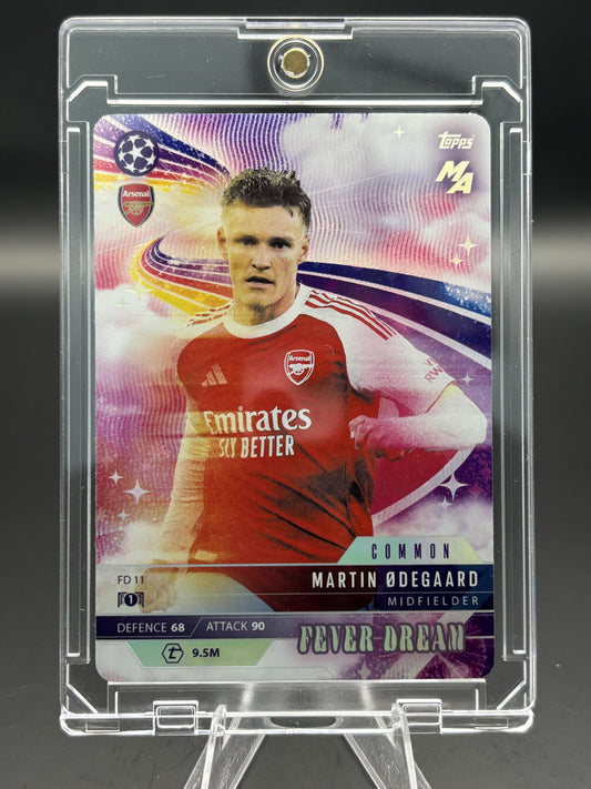 2025-26 Topps Match Attax Madness UCC  Martin Ødegaard Fever Dream