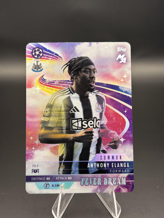 2025-26 Topps Match Attax Madness UCC #FD-3 Anthony Elanga Fever Dream