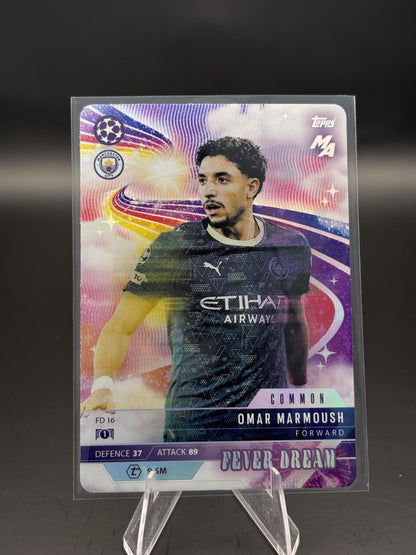 2025-26 Topps Match Attax Madness UCC Omar Marmoush Fever Dream