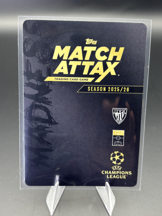 2025-26 Topps Match Attax Madness UCC #FD-5 Nico Williams Fever Dream