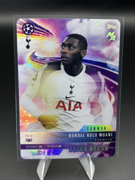 2025-26 Topps Match Attax Madness UCC #FD-12 Randal Kolo Muani Fever Dream