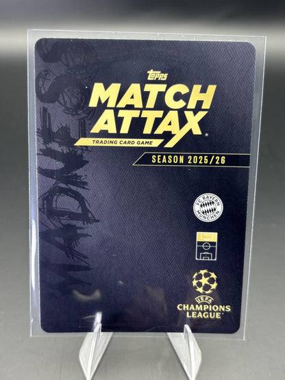 2025-26 Topps Match Attax Madness UCC #FD-1 Jamal Musiala Fever Dream