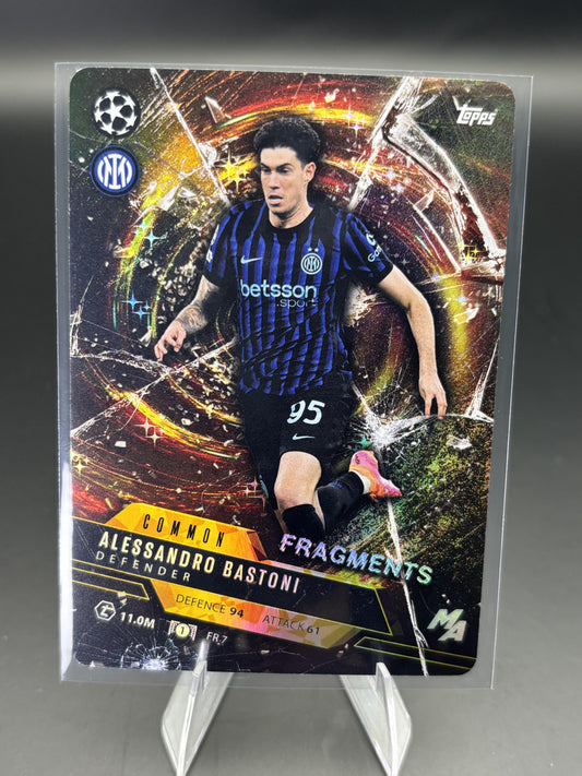 2025-26 Topps Match Attax Madness UCC #FR-7 Alessandro Bastoni Fragments