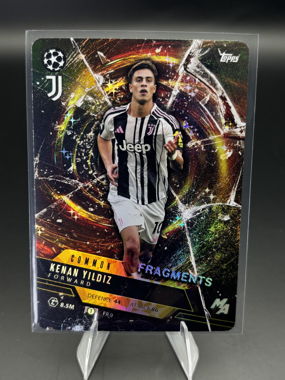 2025-26 Topps Match Attax Madness UCC #FR-9 Kenan Yıldız Fragments