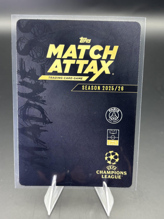 2025-26 Topps Match Attax Madness UCC #1 Achraf Hakimi Uncommon