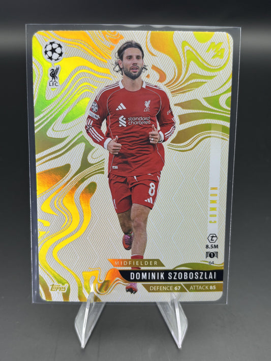 2025-26 Topps Match Attax Madness UEFA Champions League #64 Dominik Szoboszlai