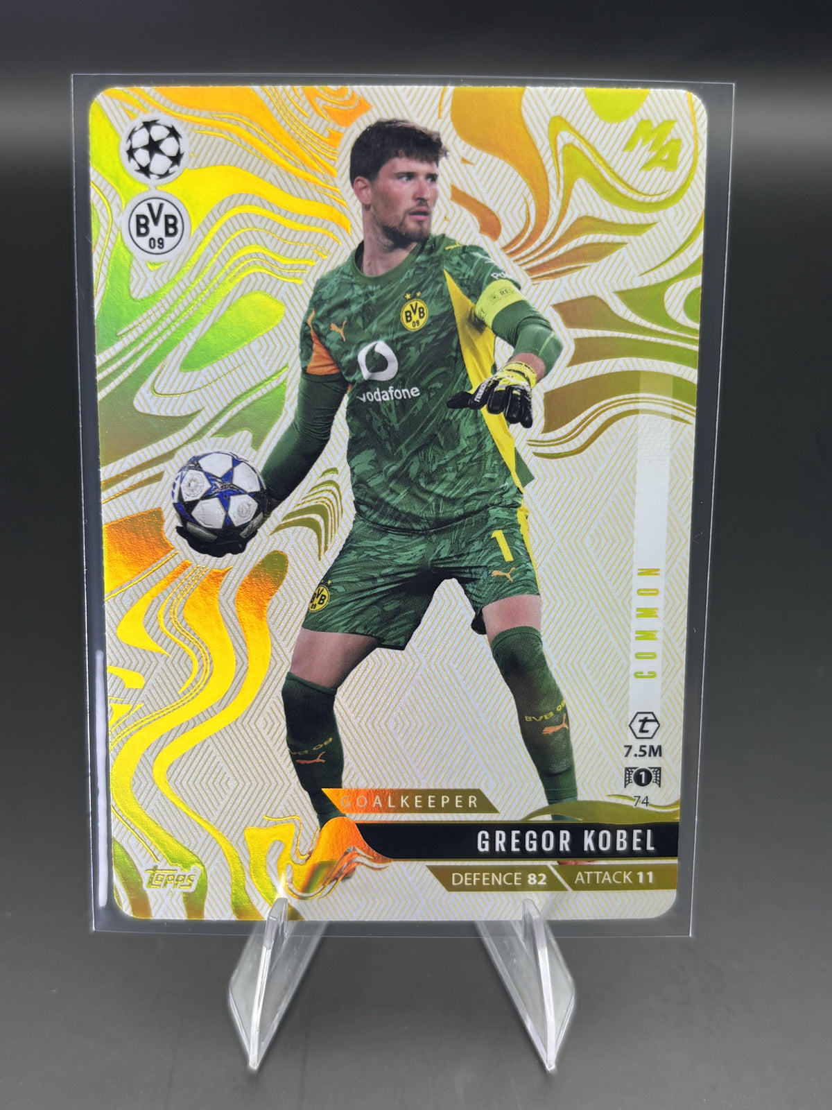 2025-26 Topps Match Attax Madness UEFA Champions League #74 Gregor Kobel