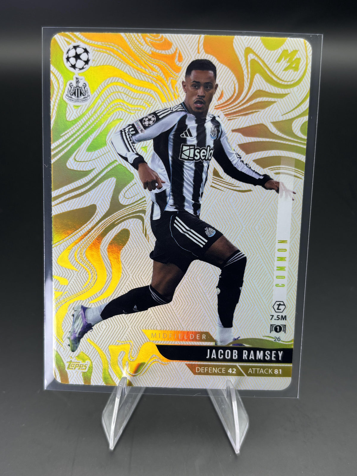 2025-26 Topps Match Attax Madness UEFA Champions League #26 Jacob Ramsey