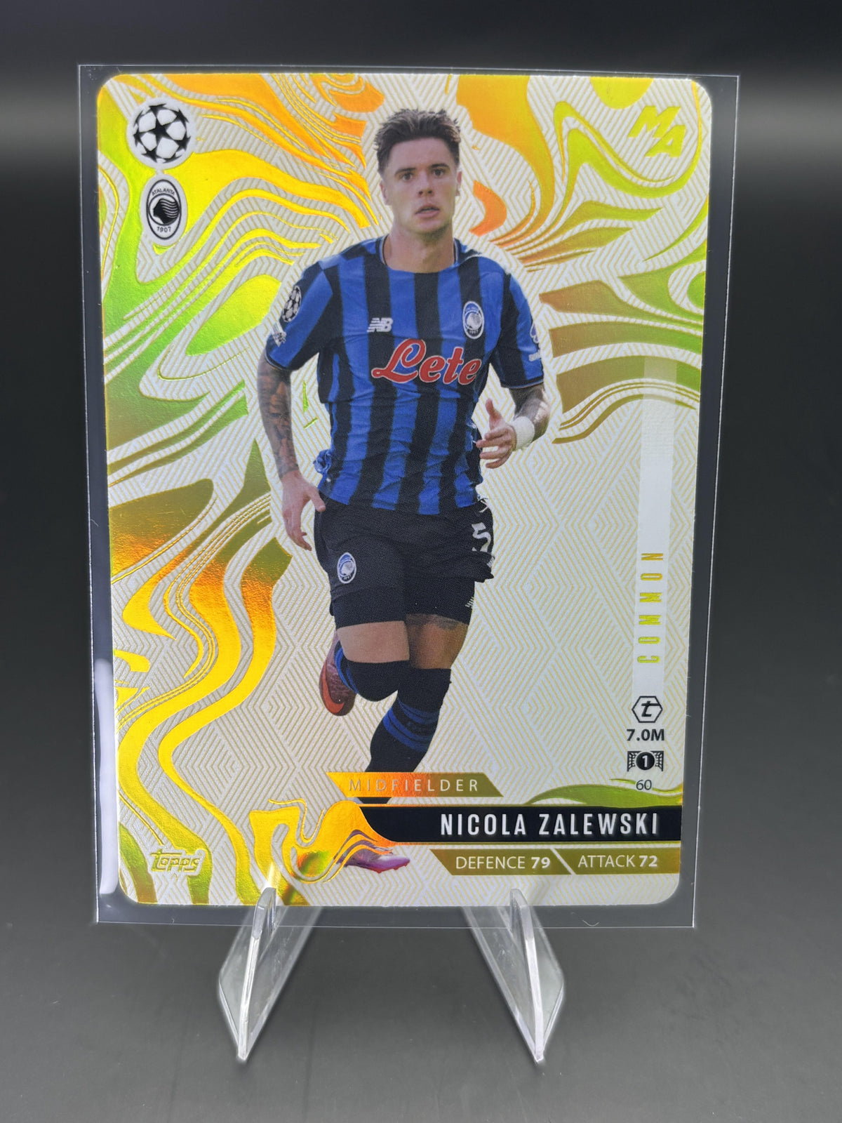 2025-26 Topps Match Attax Madness UEFA Champions League #60 Nicola Zalewski