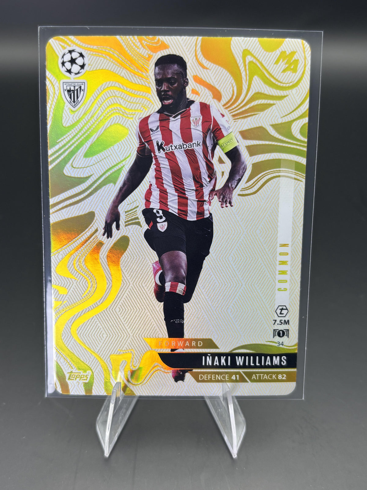2025-26 Topps Match Attax Madness UEFA Champions League #34 Iñaki Williams
