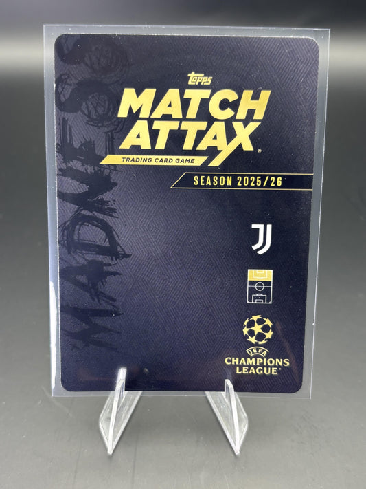 2025-26 Topps Match Attax Madness UEFA Champions League #41 Jonathan David
