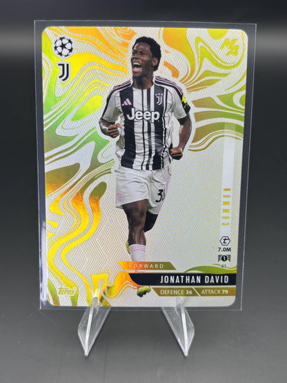 2025-26 Topps Match Attax Madness UEFA Champions League #41 Jonathan David