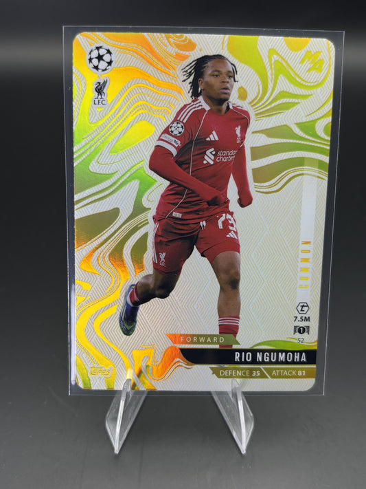 2025-26 Topps Match Attax Madness UEFA Champions League #52 Rio Ngumoha