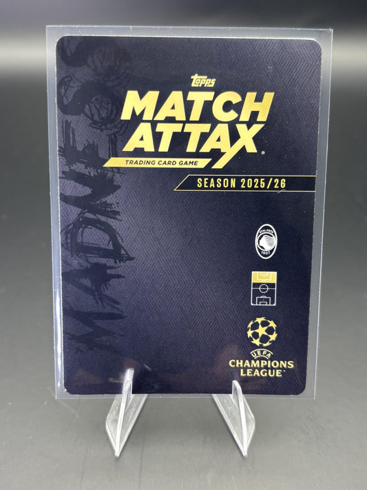 2025-26 Topps Match Attax Madness UEFA Champions League #47 Gianluca Scamacca