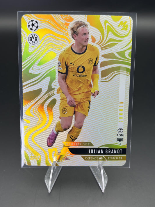 2025-26 Topps Match Attax Madness UEFA Champions League #17 Julian Brandt