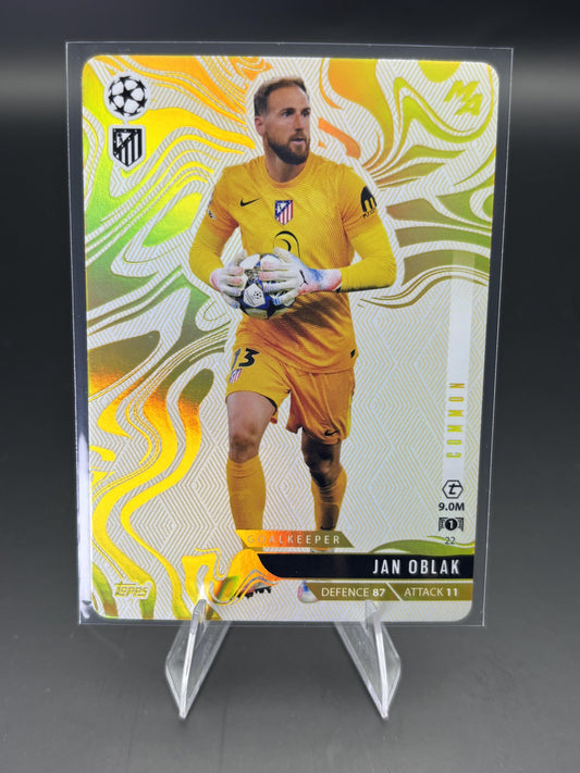 2025-26 Topps Match Attax Madness UEFA Champions League #22 Jan Oblak