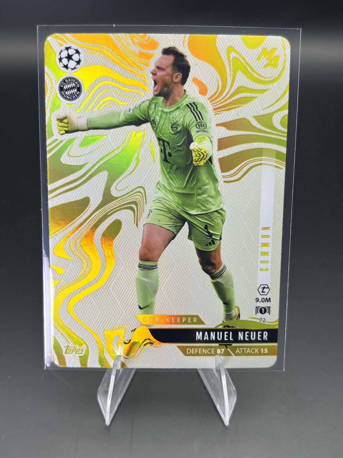 2025-26 Topps Match Attax Madness UEFA Champions League #72 Manuel Neuer