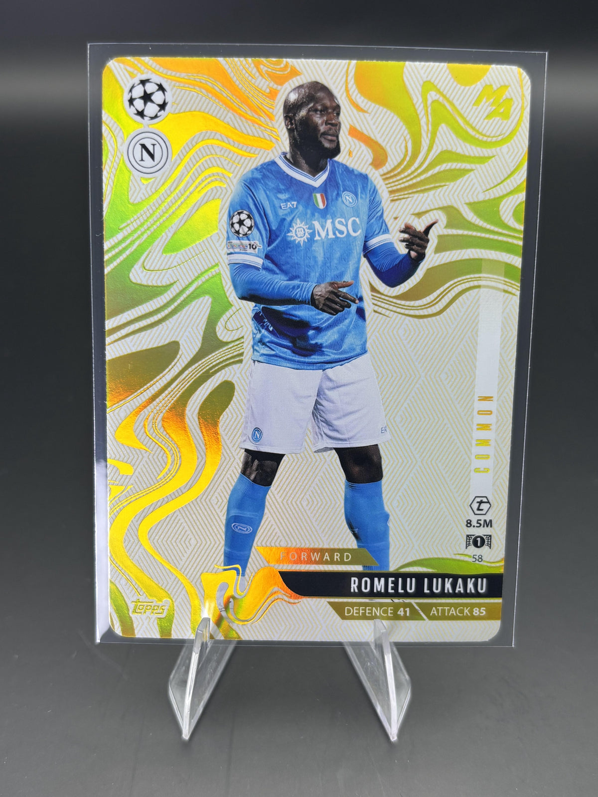 2025-26 Topps Match Attax Madness UEFA Champions League #58 Romelu Lukaku