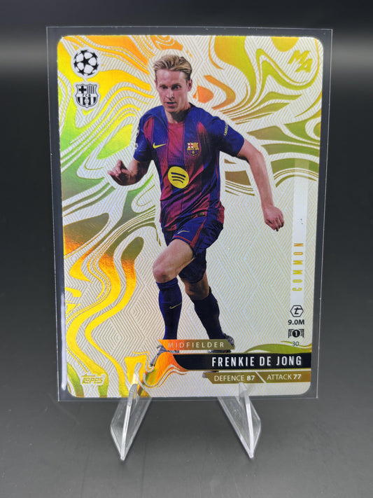 2025-26 Topps Match Attax Madness UEFA Champions League #30 Frenkie De Jong