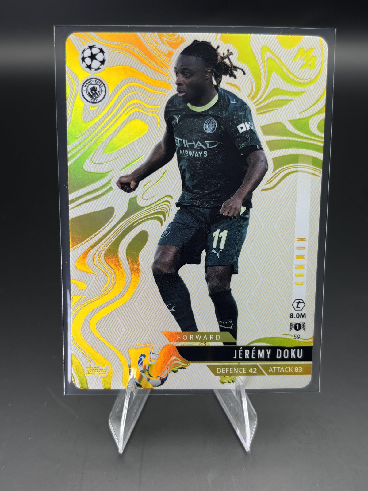 2025-26 Topps Match Attax Madness UEFA Champions League #59 Jérémy Doku
