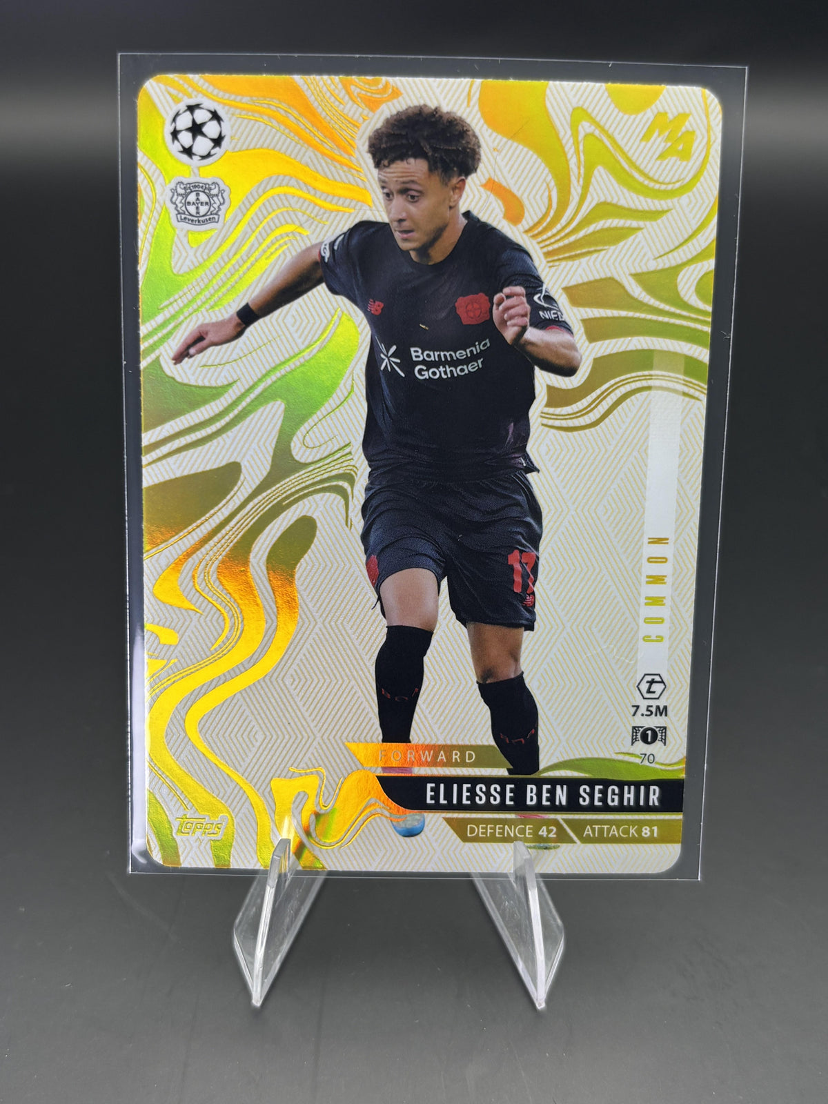 2025-26 Topps Match Attax Madness UEFA Champions League #70 Eliesse Ben Seghir
