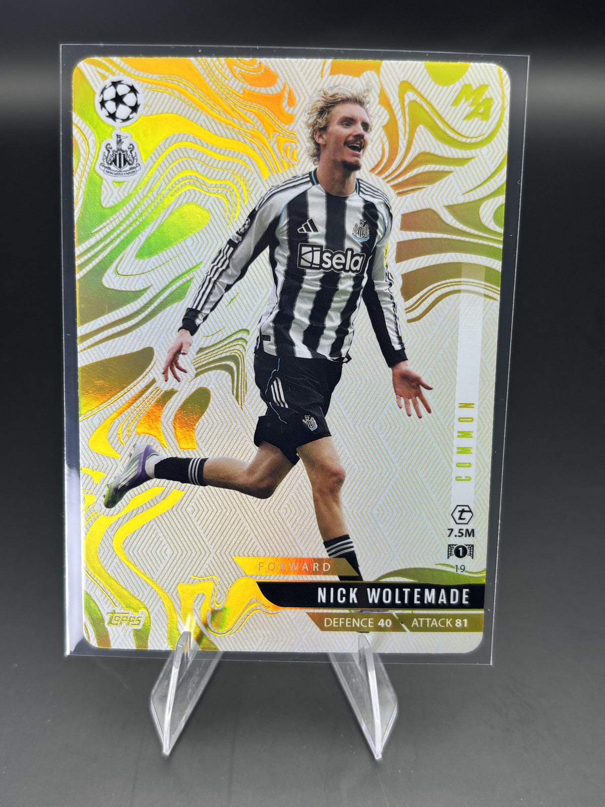 2025-26 Topps Match Attax Madness UEFA Champions League #19 Nick Woltemade