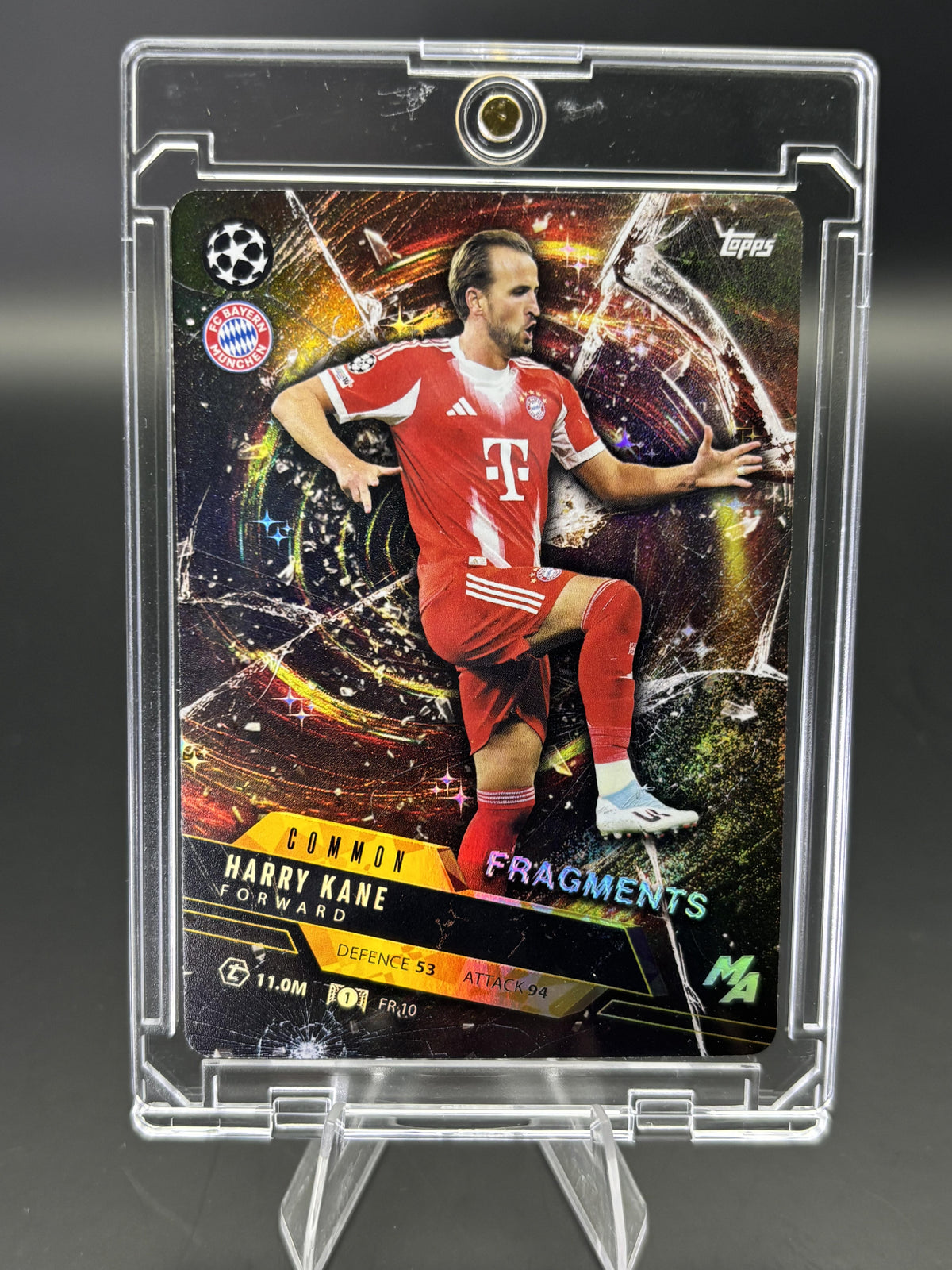 2025-26 Topps Match Attax Madness UCC #FR-10 Harry Kane Fragments