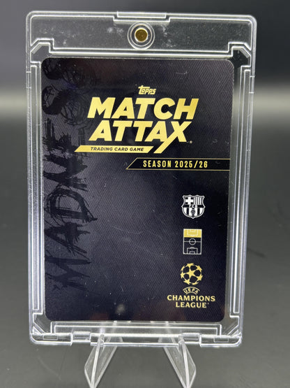 2025-26 Topps Match Attax Madness UCC #FD-9 Lamine Yamal Fever Dream