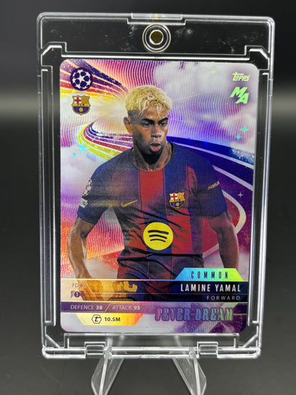 2025-26 Topps Match Attax Madness UCC #FD-9 Lamine Yamal Fever Dream