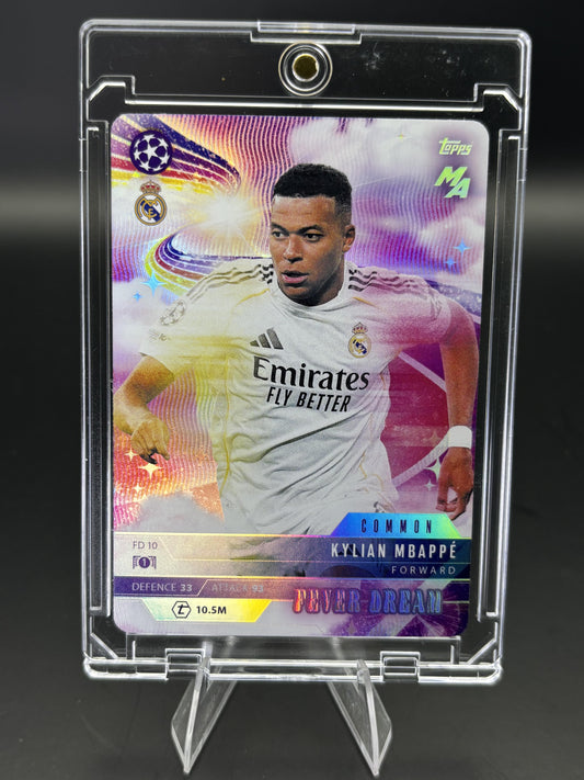 2025-26 Topps Match Attax Madness UCC #FD-10 Kylian Mbappé Fever Dream