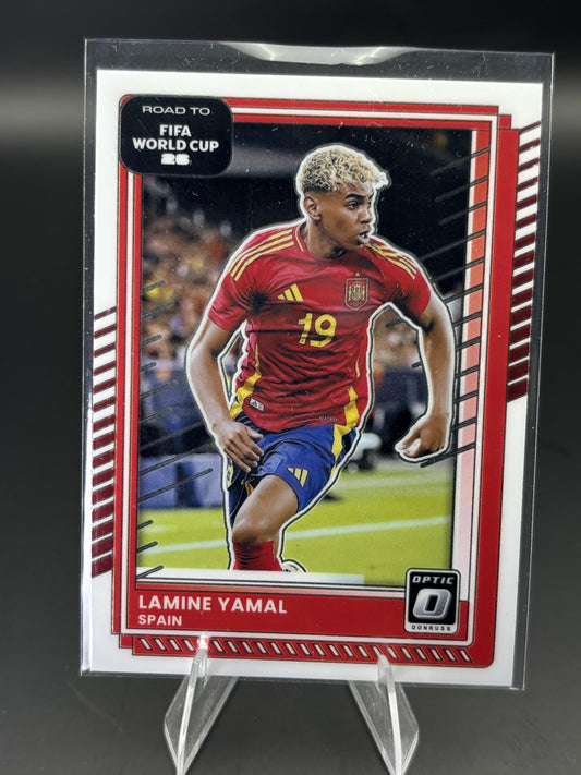 2025-26 Donruss Road to FIFA World Cup #10 Lamine Yamal Optic
