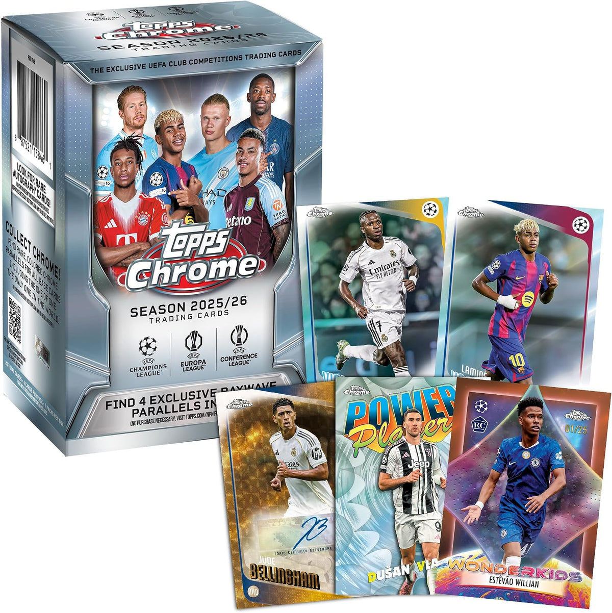 2025-26 Topps Chrome UEFA Club Competitions Soccer