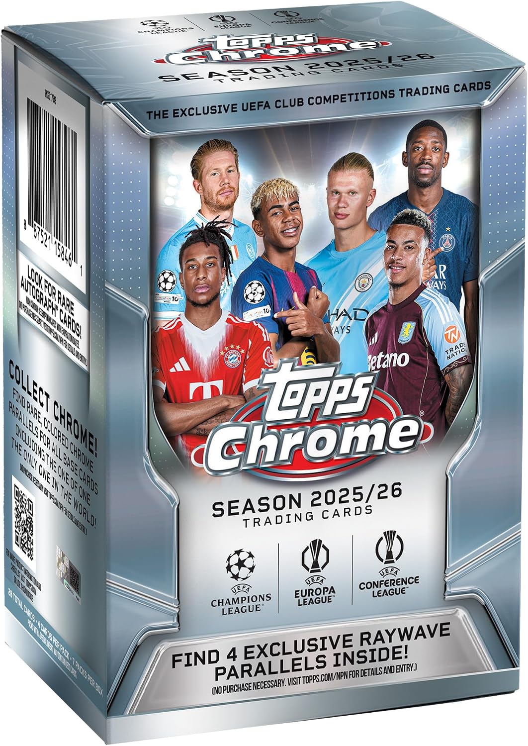 2025-26 Topps Chrome UEFA Club Competitions Soccer