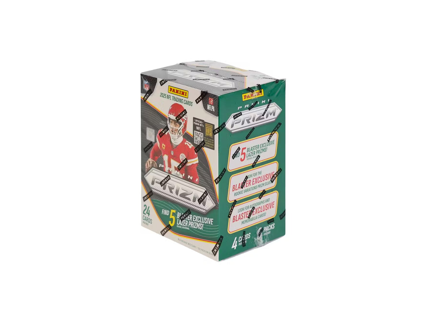 Break #3 – 2025 NFL Mixer Donruss Optic Hobby Box + 2 Prizm Blaster Box | 32 Spots