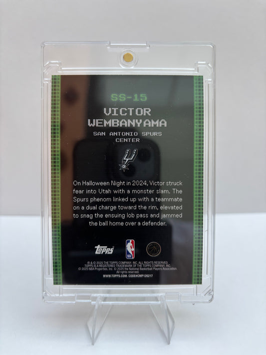 2025-26 Topps - Scan and Slam Victor Wembanyama #SS-15