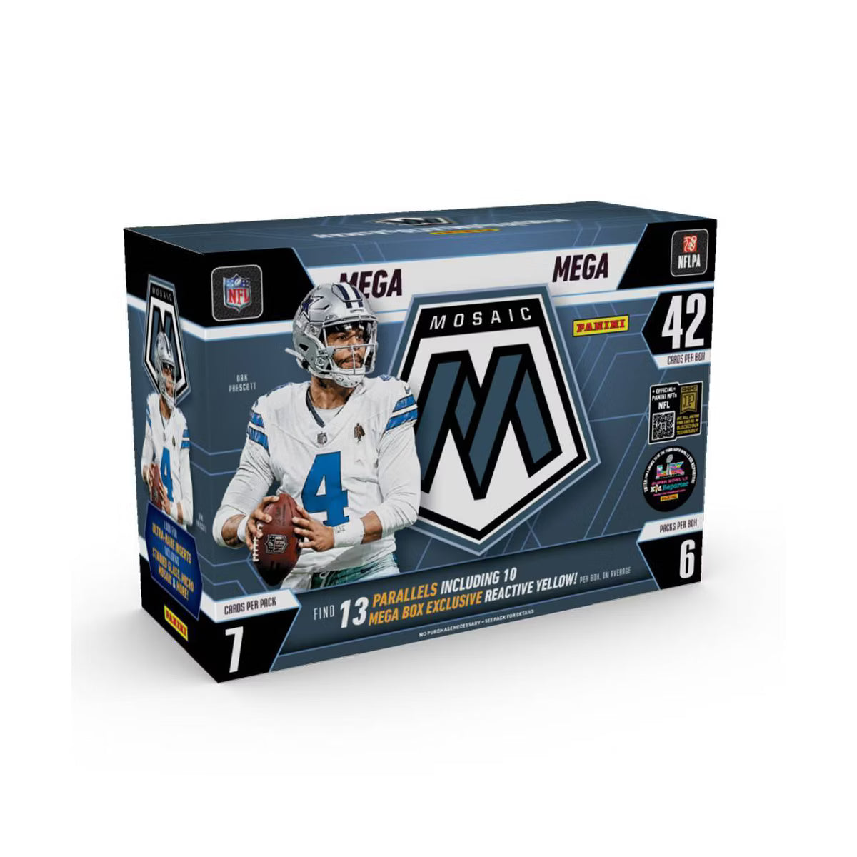 Break #1 – 2025 NFL Mixer | Mega Box (Revolution × Phoenix × Mosaic) | 32 spot - Equipos Random