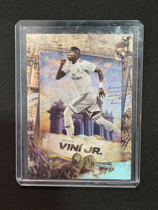 2025/26 Topps Los Blancos Real Madrid Vini Jr Vintage VV-3