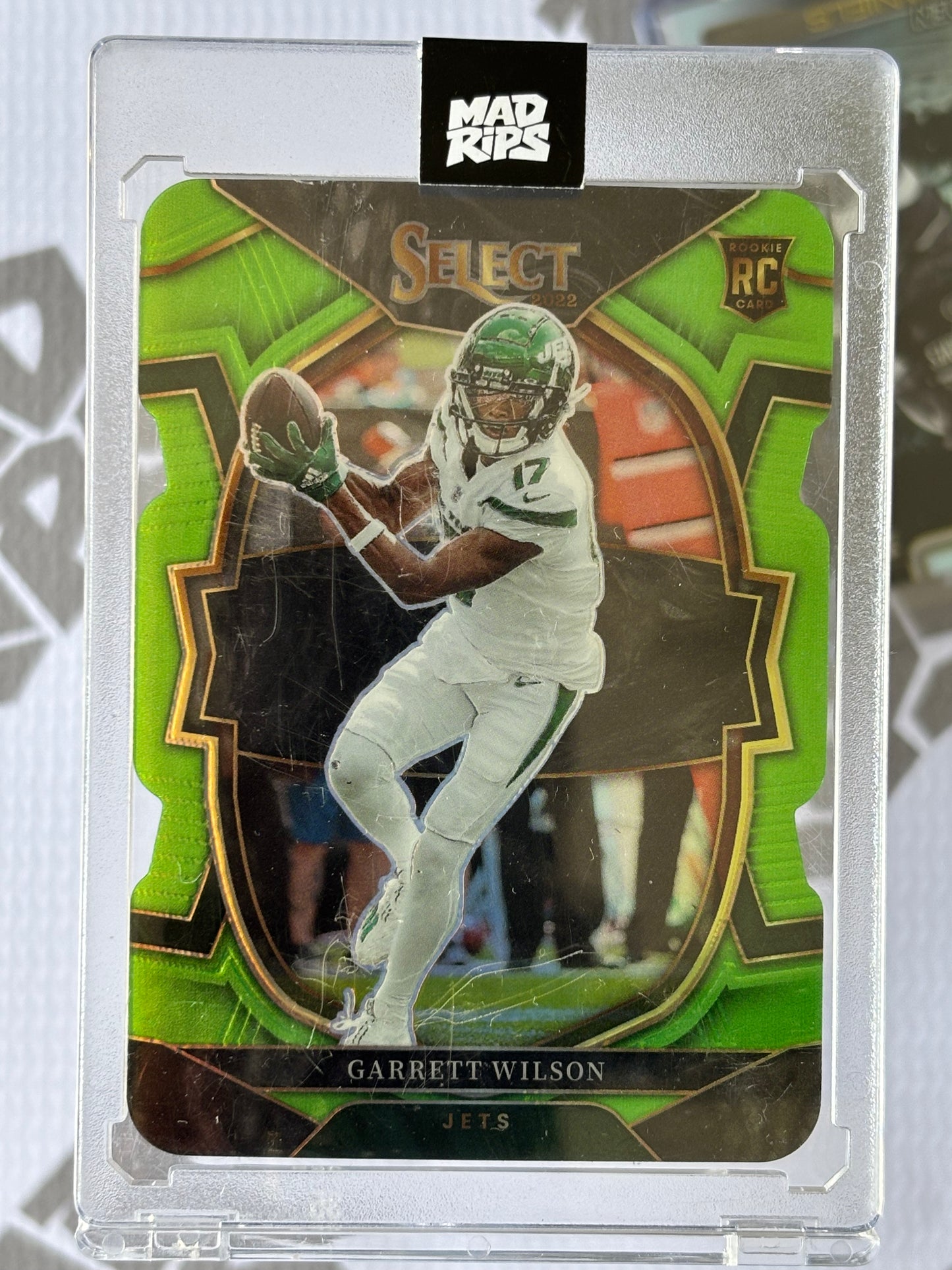 Garrett Wilson – 2022 Panini Select Rookie Card (New York Jets)