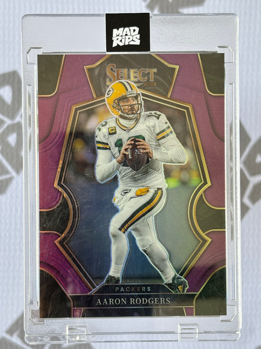 AARON RODGERS /75 – 2022 PANINI SELECT PREMIER LEVEL