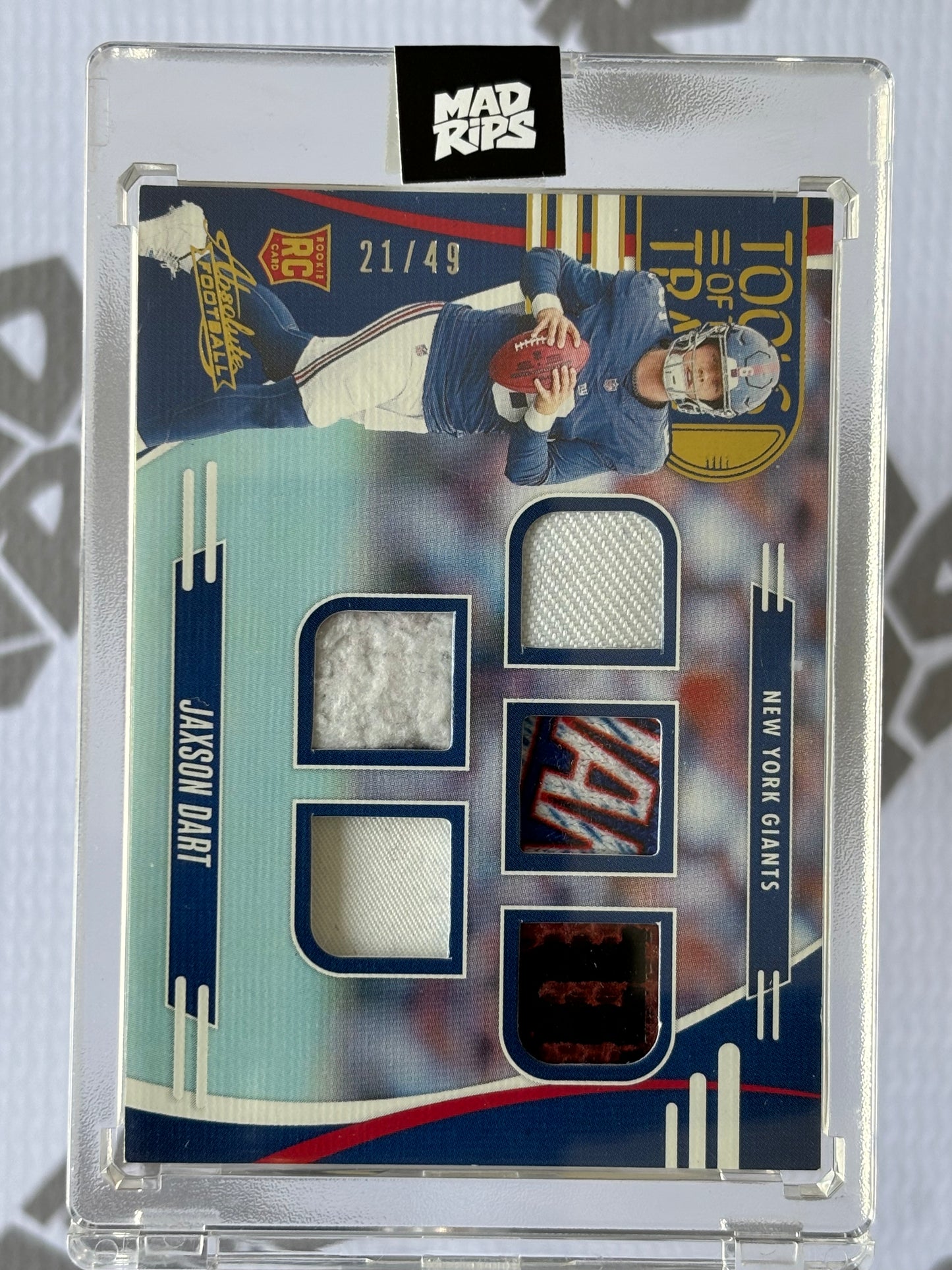 JAXSON DART ROOKIE TOOLS OF THE TRADE /49 – PANINI ABSOLUTE