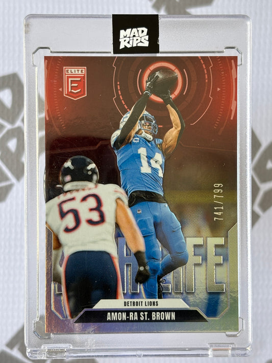 Amon-Ra St. Brown High Life /99 Donruss Elite 2025